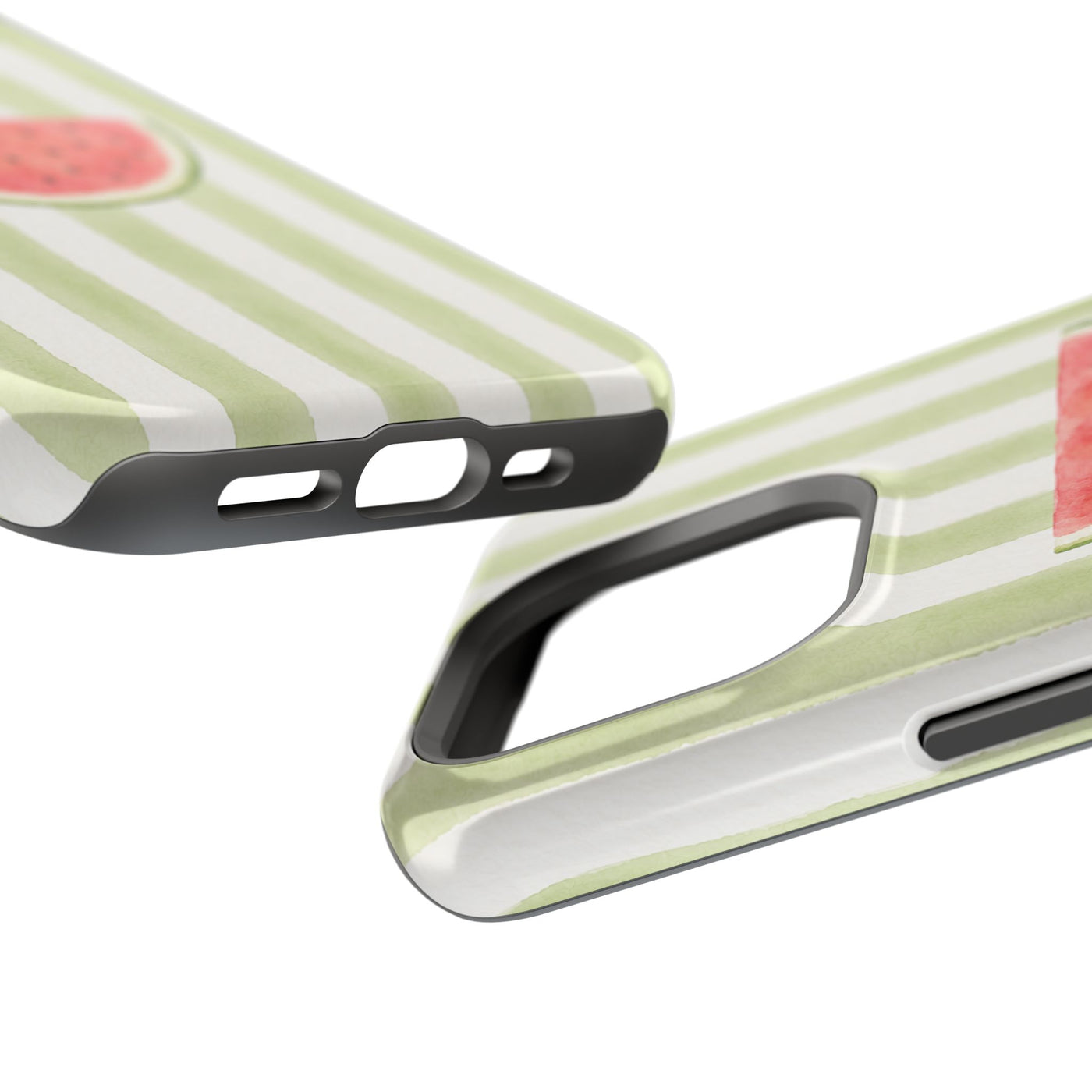 Watermelon Cabana Stripe MagSafe® Phone Case