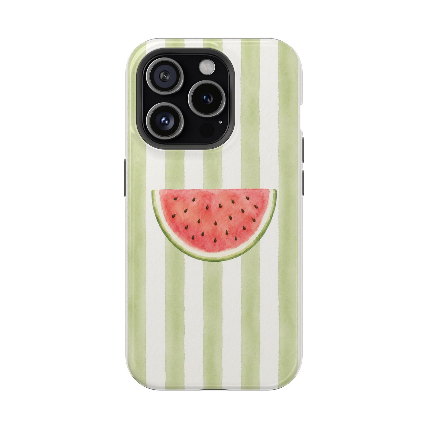 Watermelon Cabana Stripe MagSafe® Phone Case