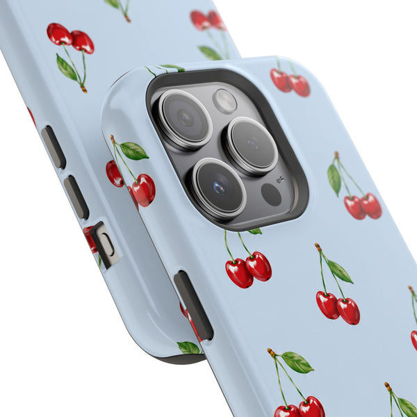 Cherry Blossom Blue MagSafe® Phone Case
