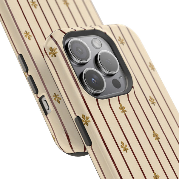 Fleur-de-Lis Stripe MagSafe® Phone Case