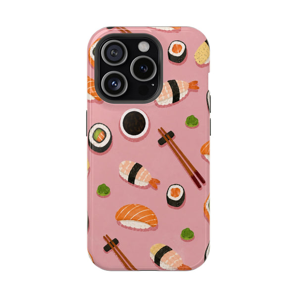 Pink Sushi MagSafe® Phone Case