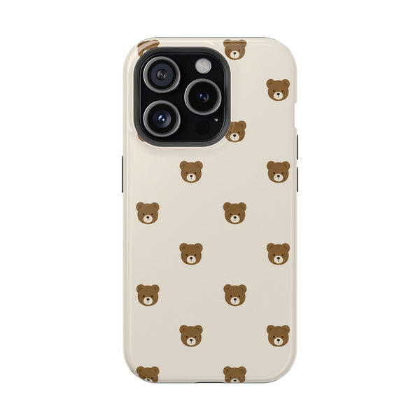 Cute Teddy Bear MagSafe® Phone Case