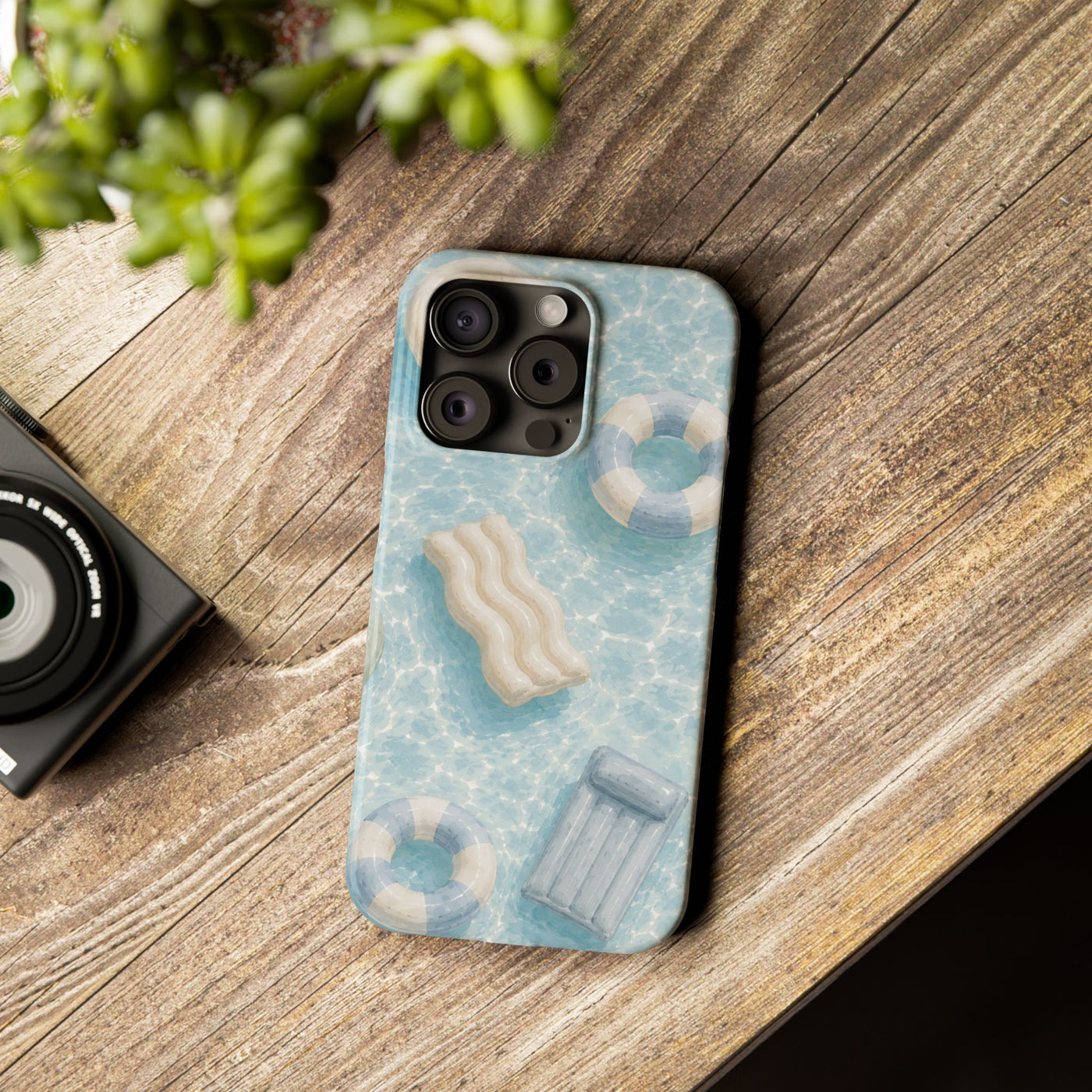 Pool Float Slim Phone Case