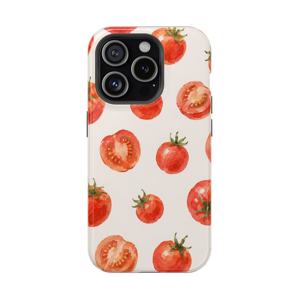 Watercolor Tomato MagSafe® Phone Case
