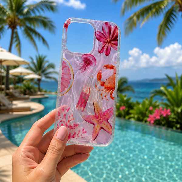 Ocean Blossom iPhone Case