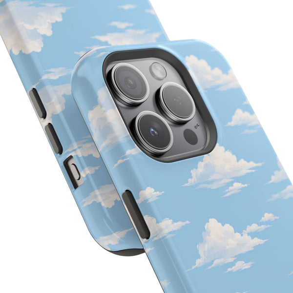 Blue Sky Clouds MagSafe® Phone Case