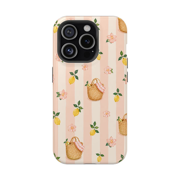 Lemon Picnic MagSafe® Phone Case