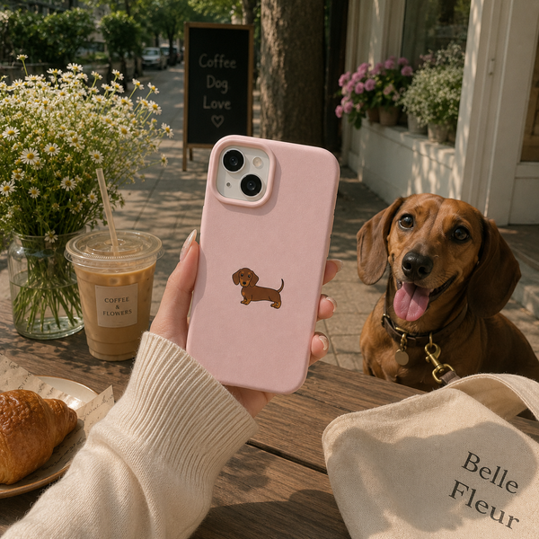 Cute Dachshund iPhone Case