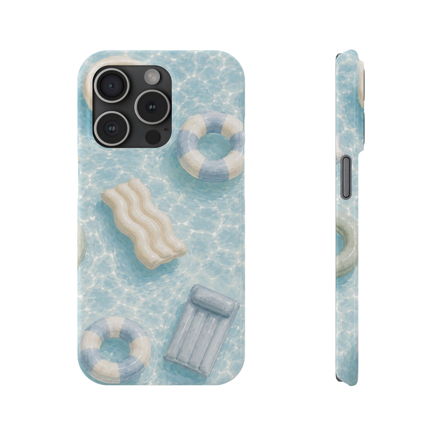 Pool Float Slim Phone Case