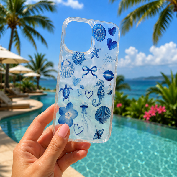 Blue Coastal Phone Case