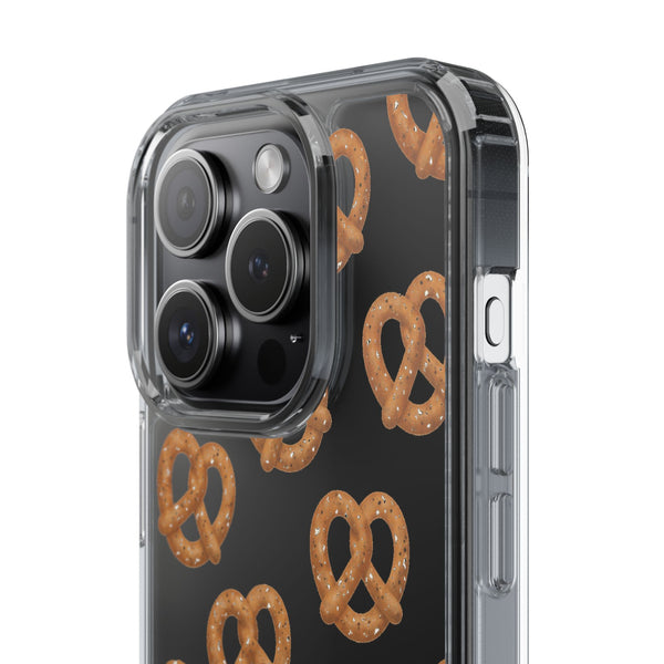 Pretzel Clear Phone Case