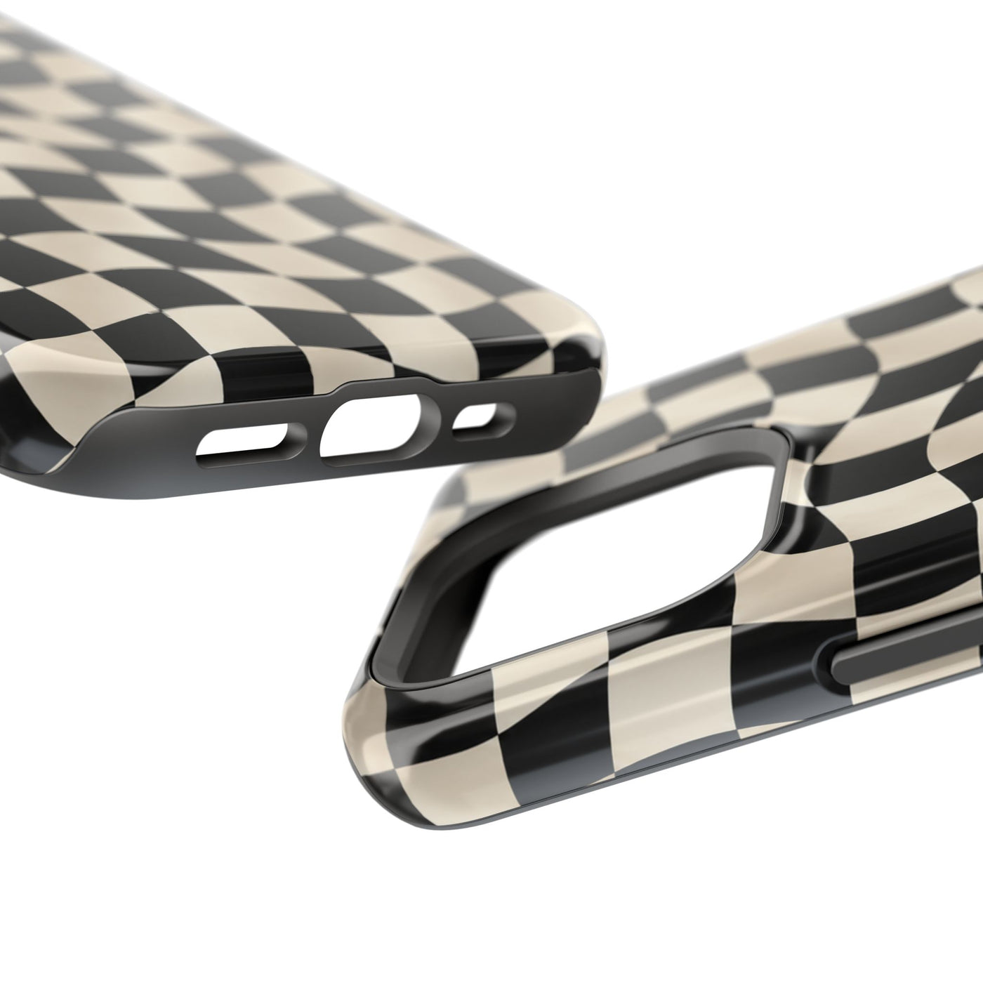 Wavy Checkerboard MagSafe® Phone Case