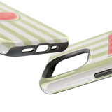 Watermelon Cabana Stripe MagSafe® Phone Case