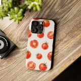 Watercolor Tomato Slim Phone Case