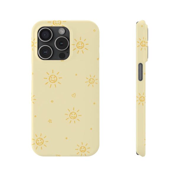 Smiley Sun Slim Phone Case