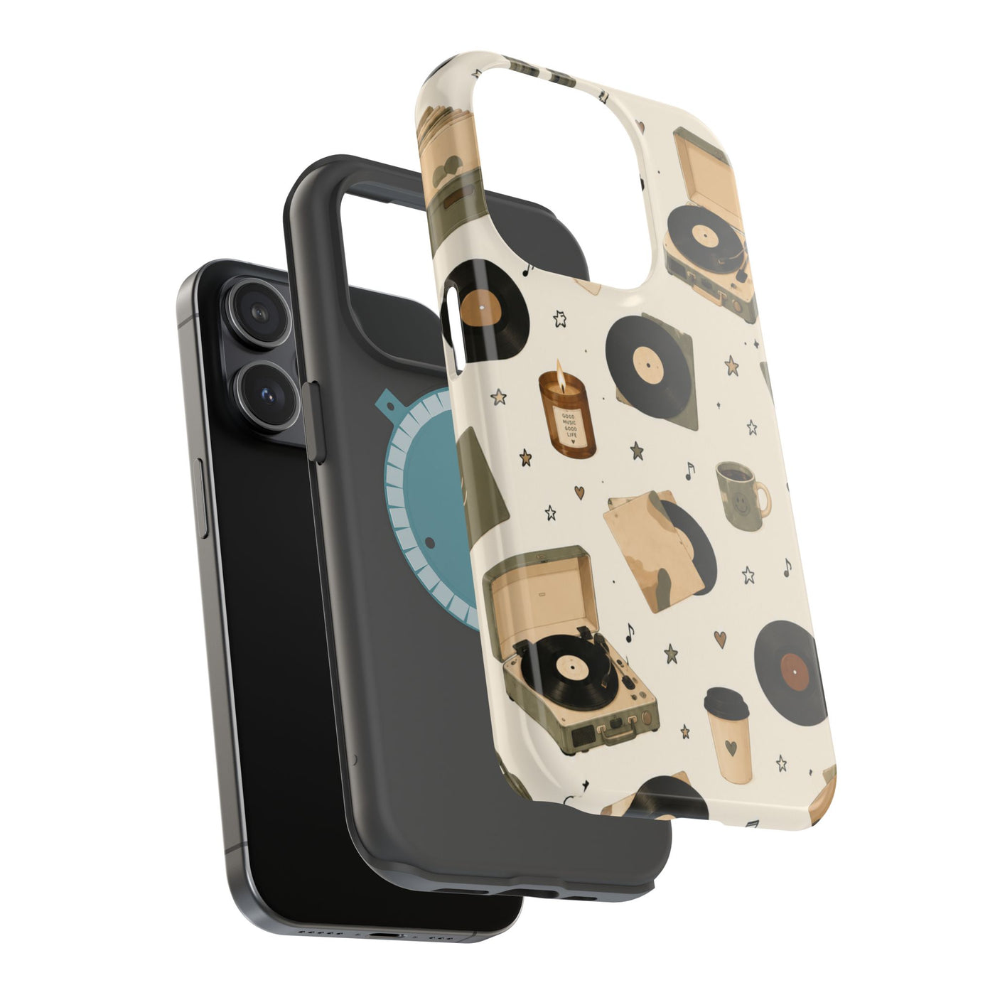 Vinyl & Coffee MagSafe® Phone Case