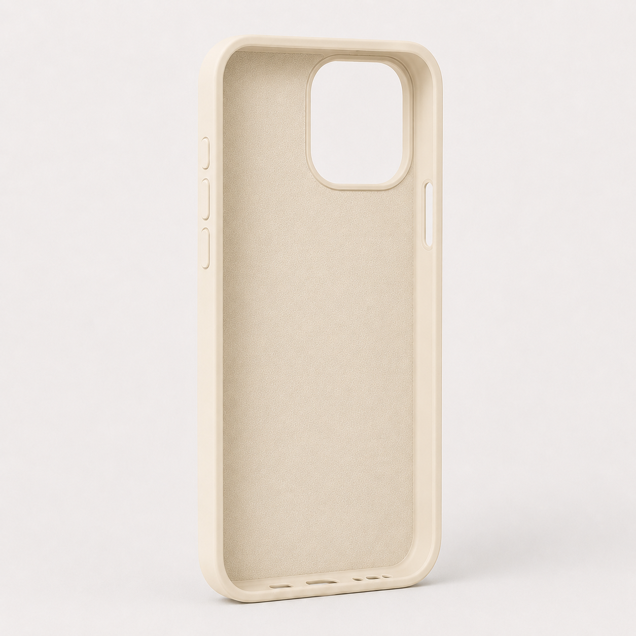 Cream Luxury Silicone iPhone Case