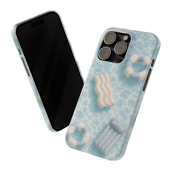 Pool Float Slim Phone Case