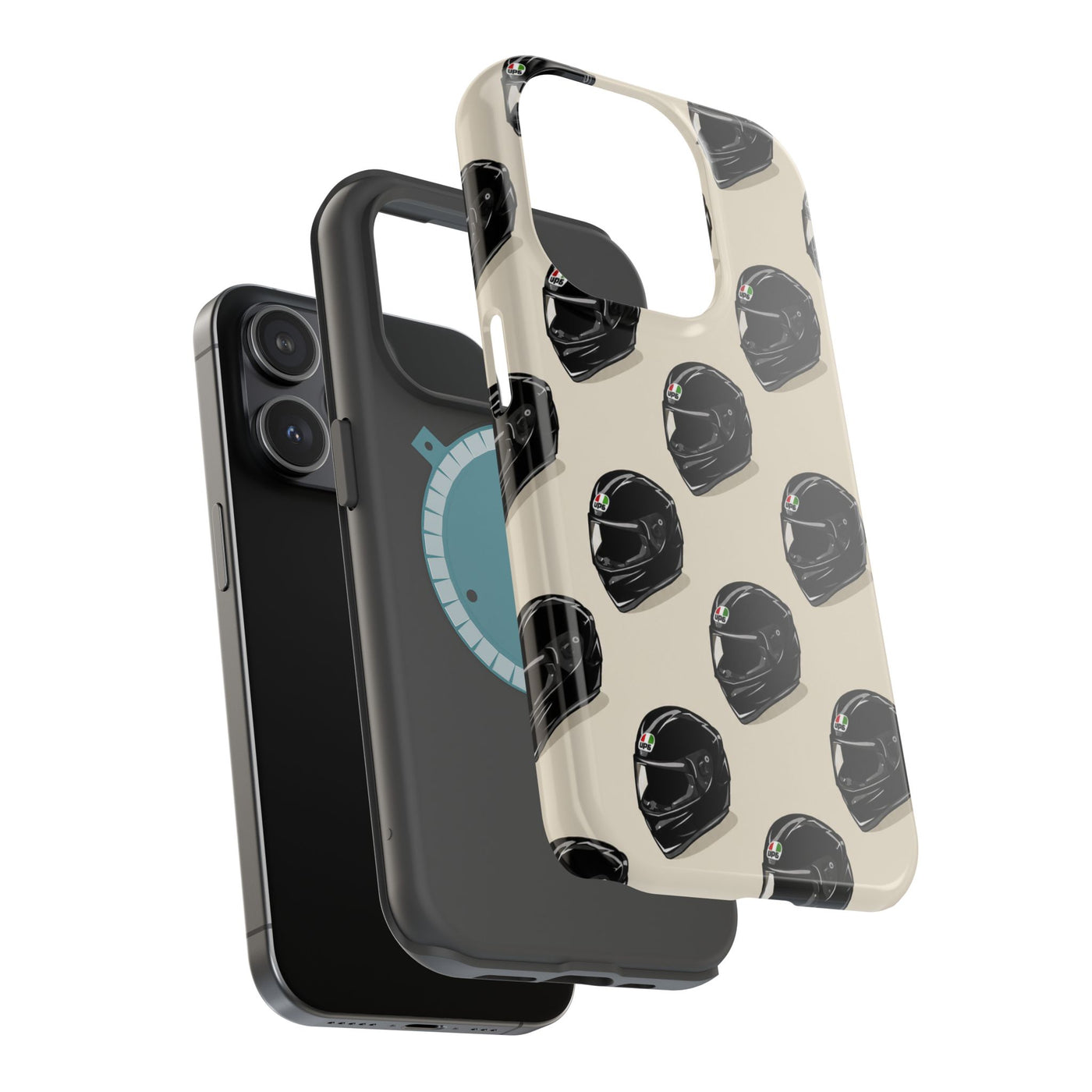 Motorcycle Helmet MagSafe® Phone Case