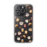 Cozy Breakfast Clear Phone Case
