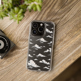 Clouds Clear Phone Case