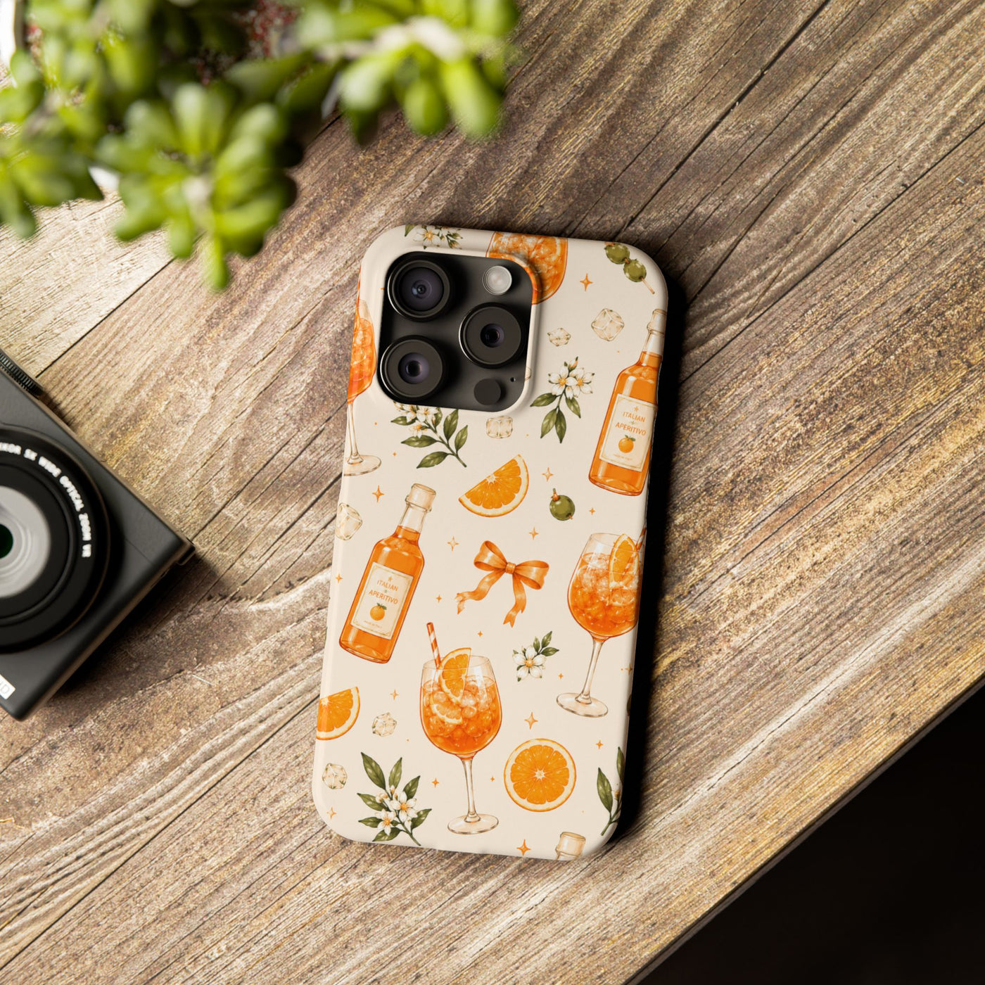 Aperol Spritz Slim Phone Case