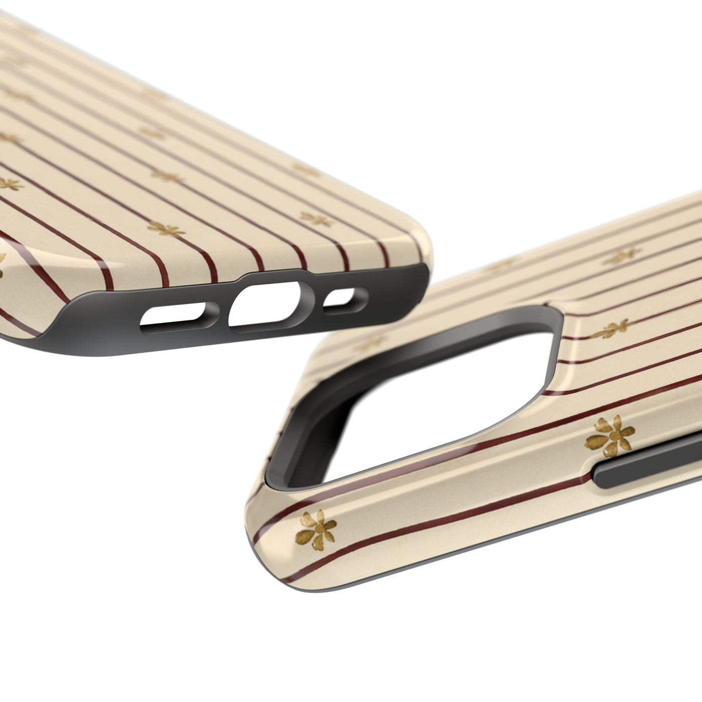 Fleur-de-Lis Stripe MagSafe® Phone Case