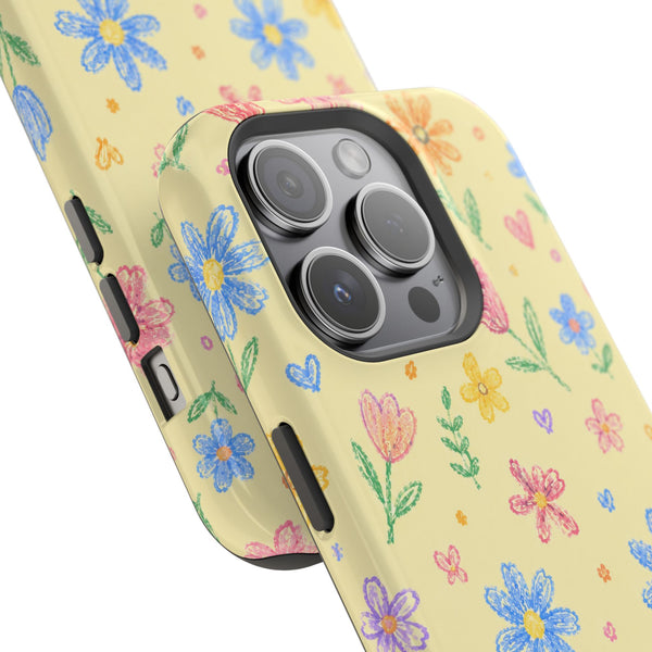 Pastel Wildflower MagSafe® Phone Case