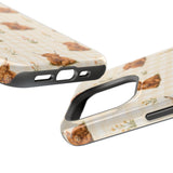 Highland Cow Gingham MagSafe® Phone Case