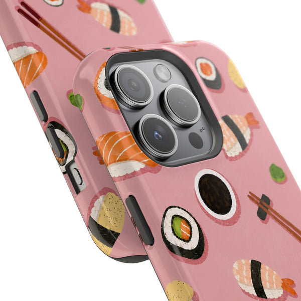 Pink Sushi MagSafe® Phone Case