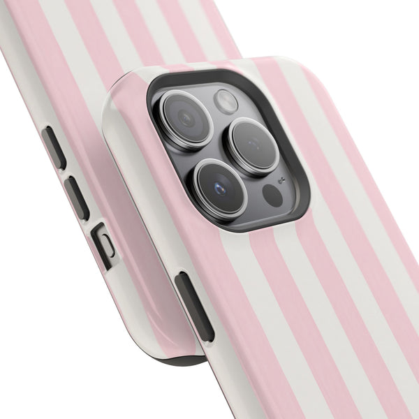 Pink Cabana Stripe MagSafe® Phone Case