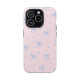 Blue Bow MagSafe® Phone Case