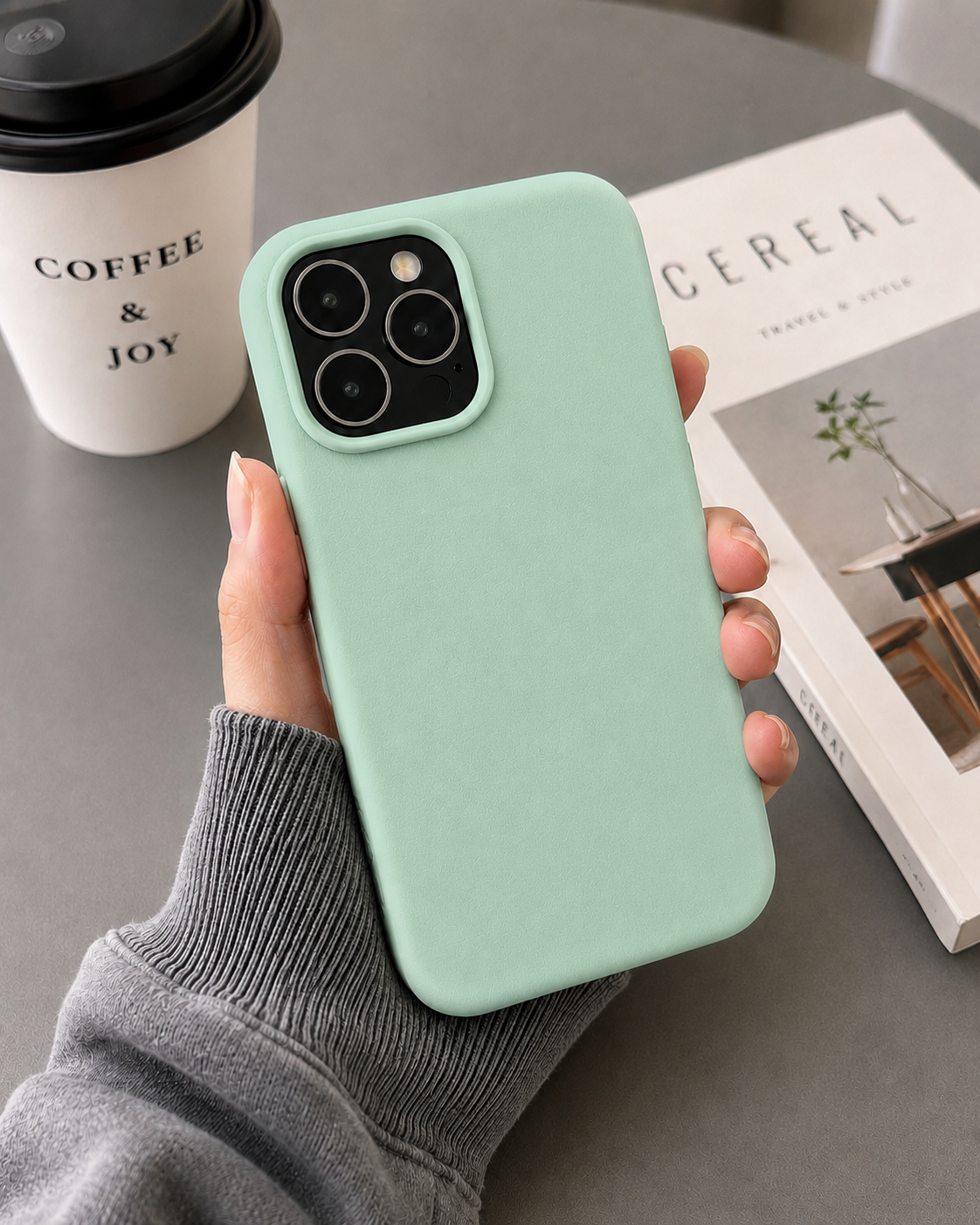 Green Luxury Silicone iPhone Case