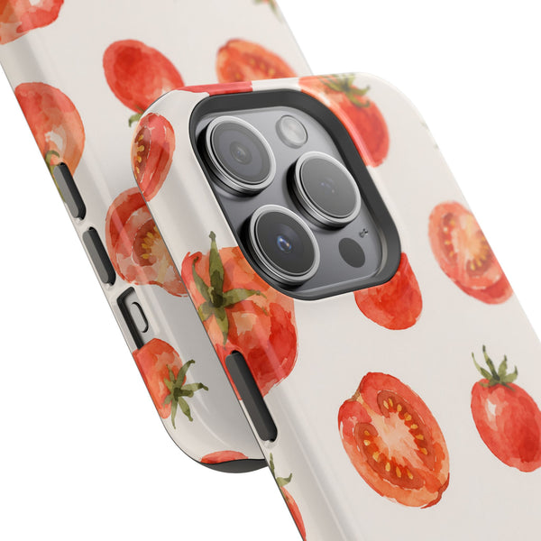 Watercolor Tomato MagSafe® Phone Case