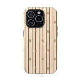 Fleur-de-Lis Stripe MagSafe® Phone Case