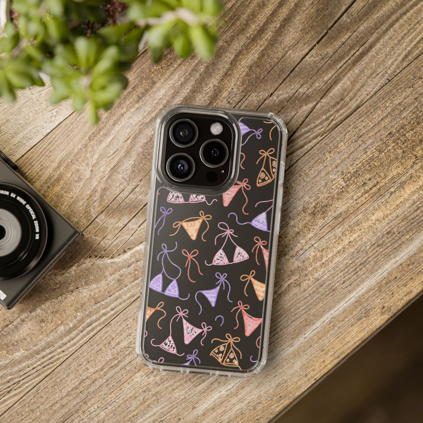 Coquette Bikini Clear Phone Case