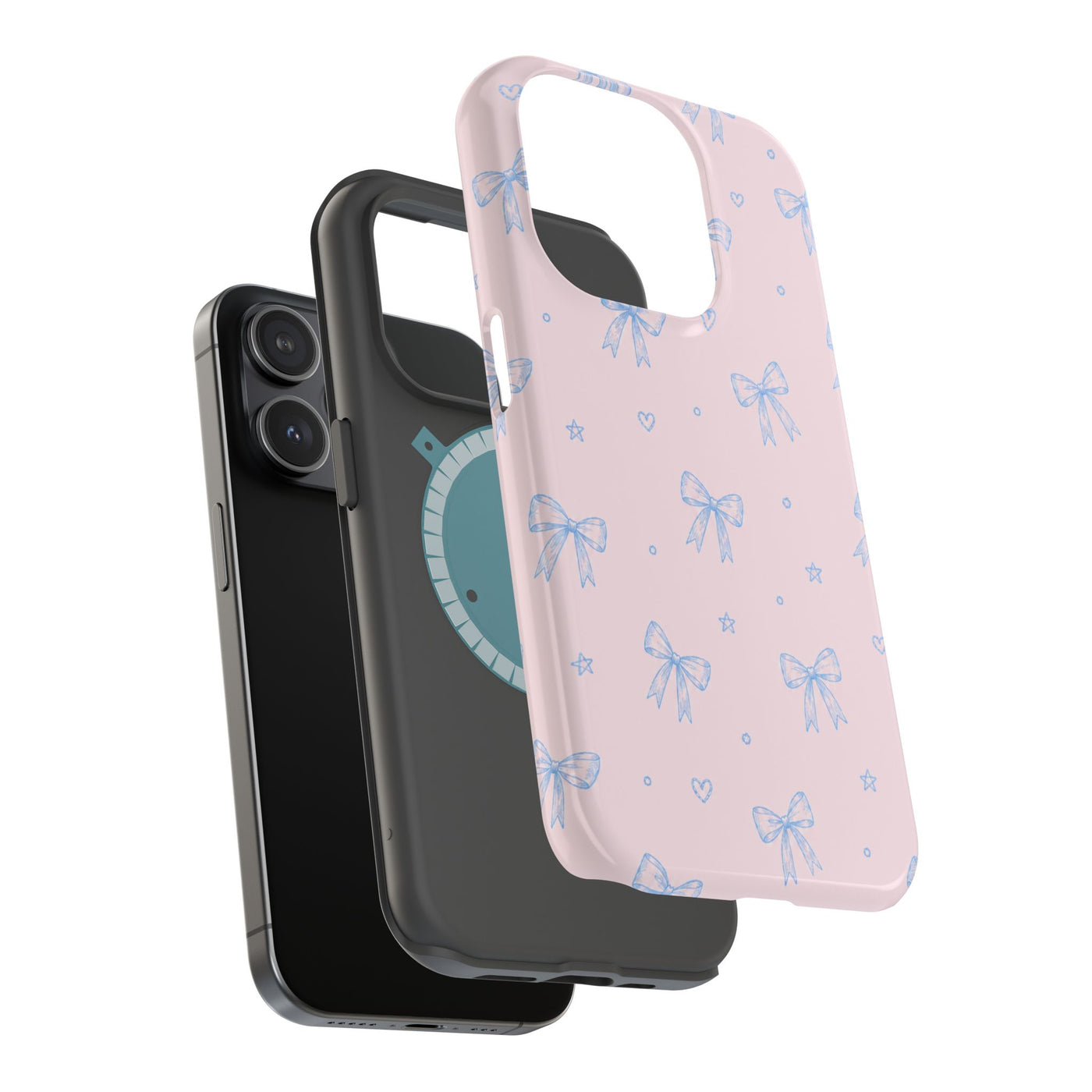 Blue Bow MagSafe® Phone Case