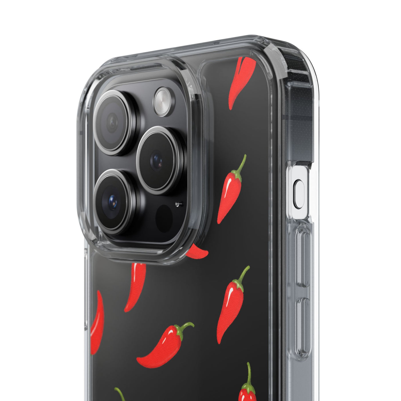 Red Chili Pepper Clear Phone Case
