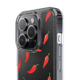 Red Chili Pepper Clear Phone Case