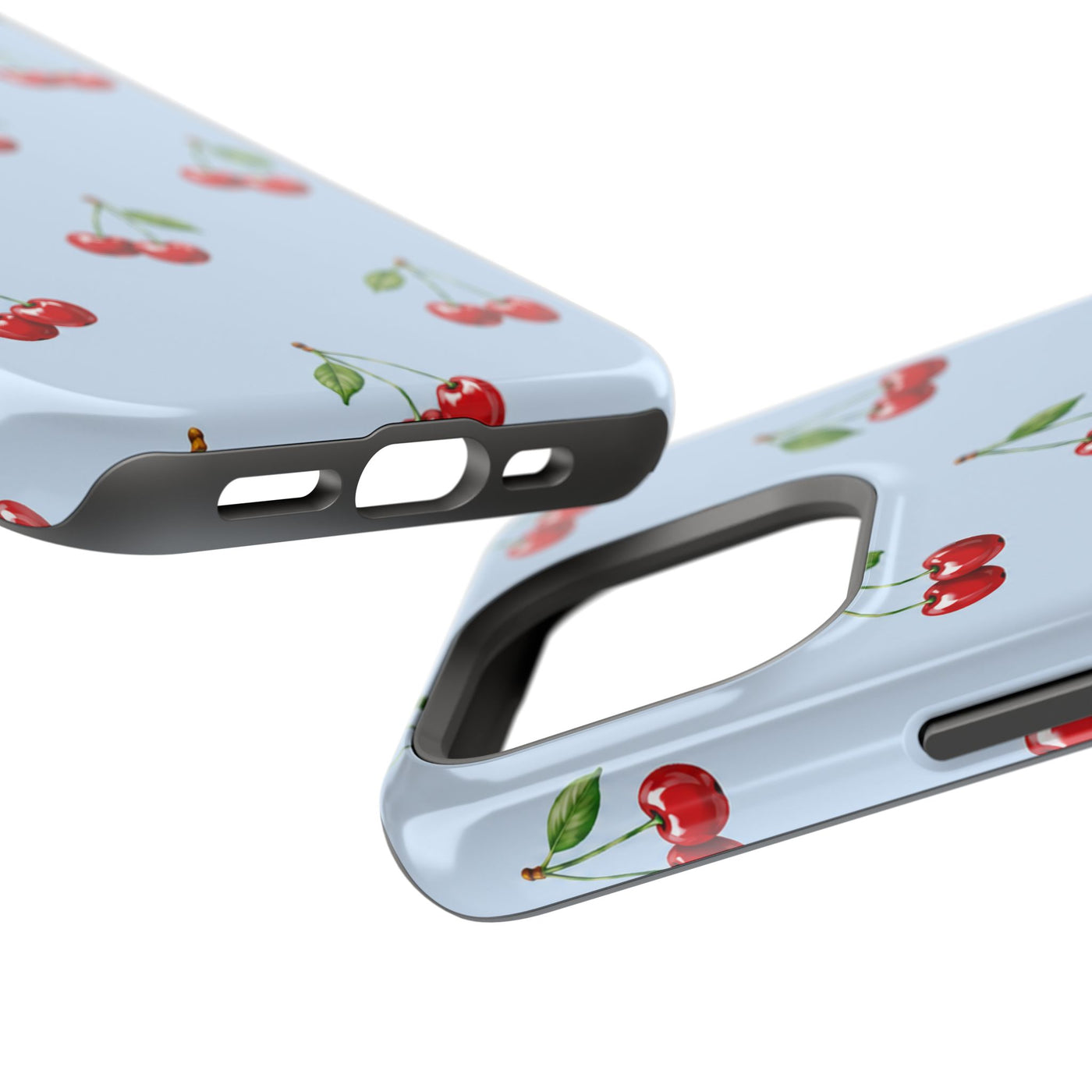 Cherry Blossom Blue MagSafe® Phone Case