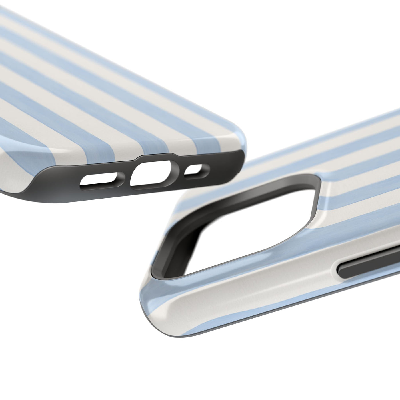Blue Cabana Stripe MagSafe® Phone Case