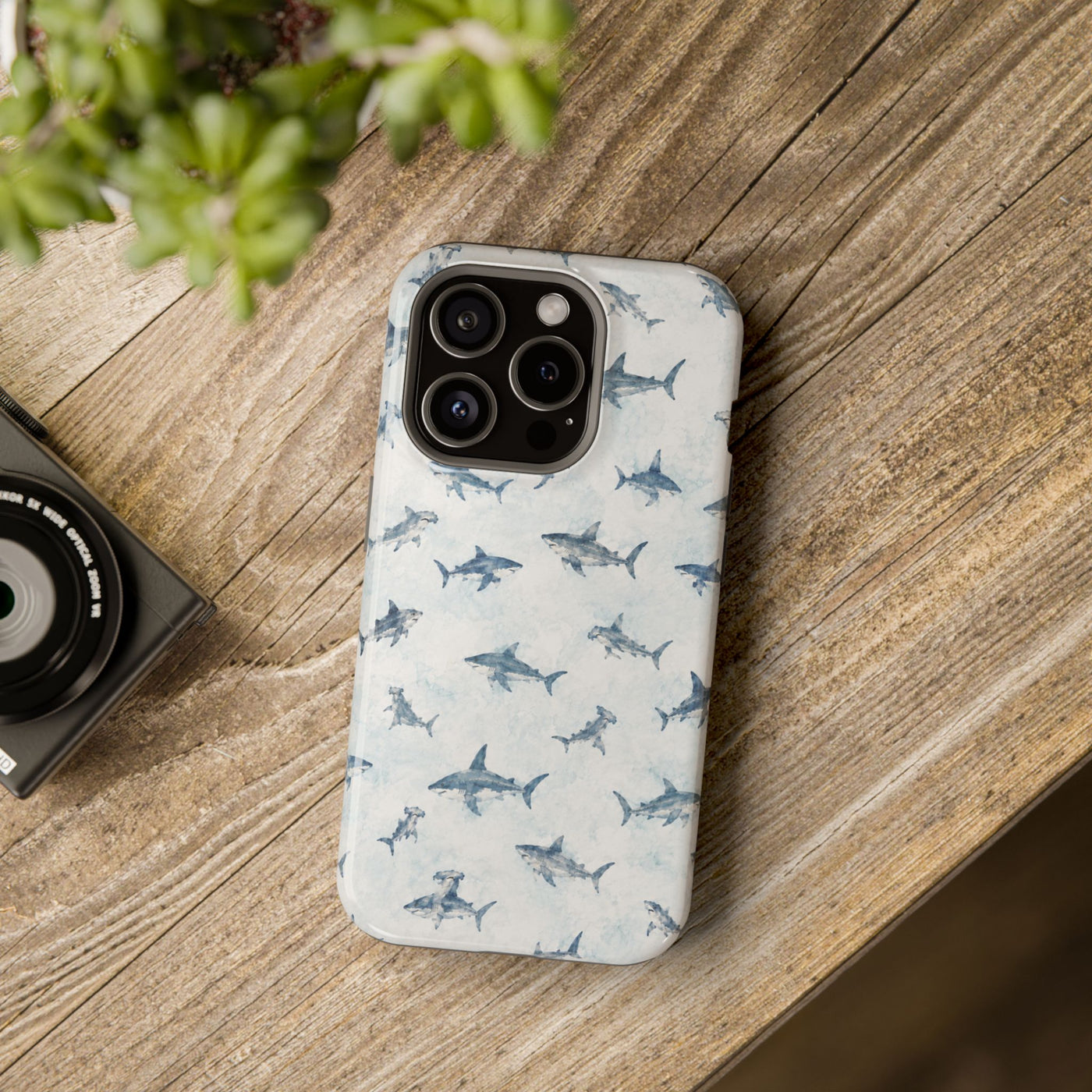 Blue Shark MagSafe® Phone Case