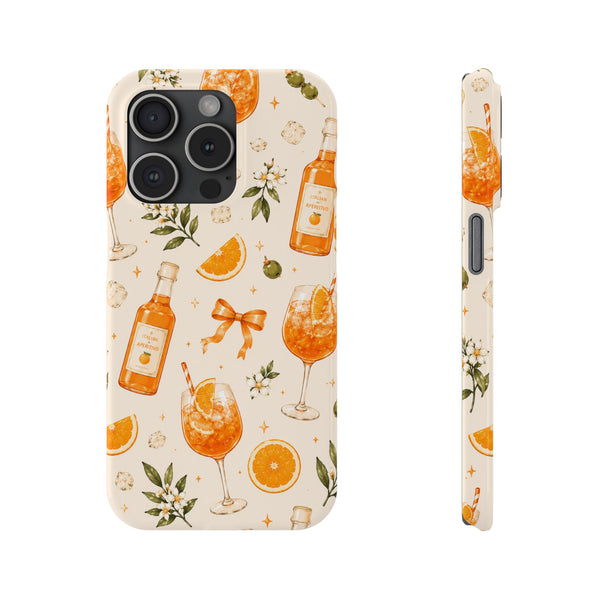 Aperol Spritz Slim Phone Case