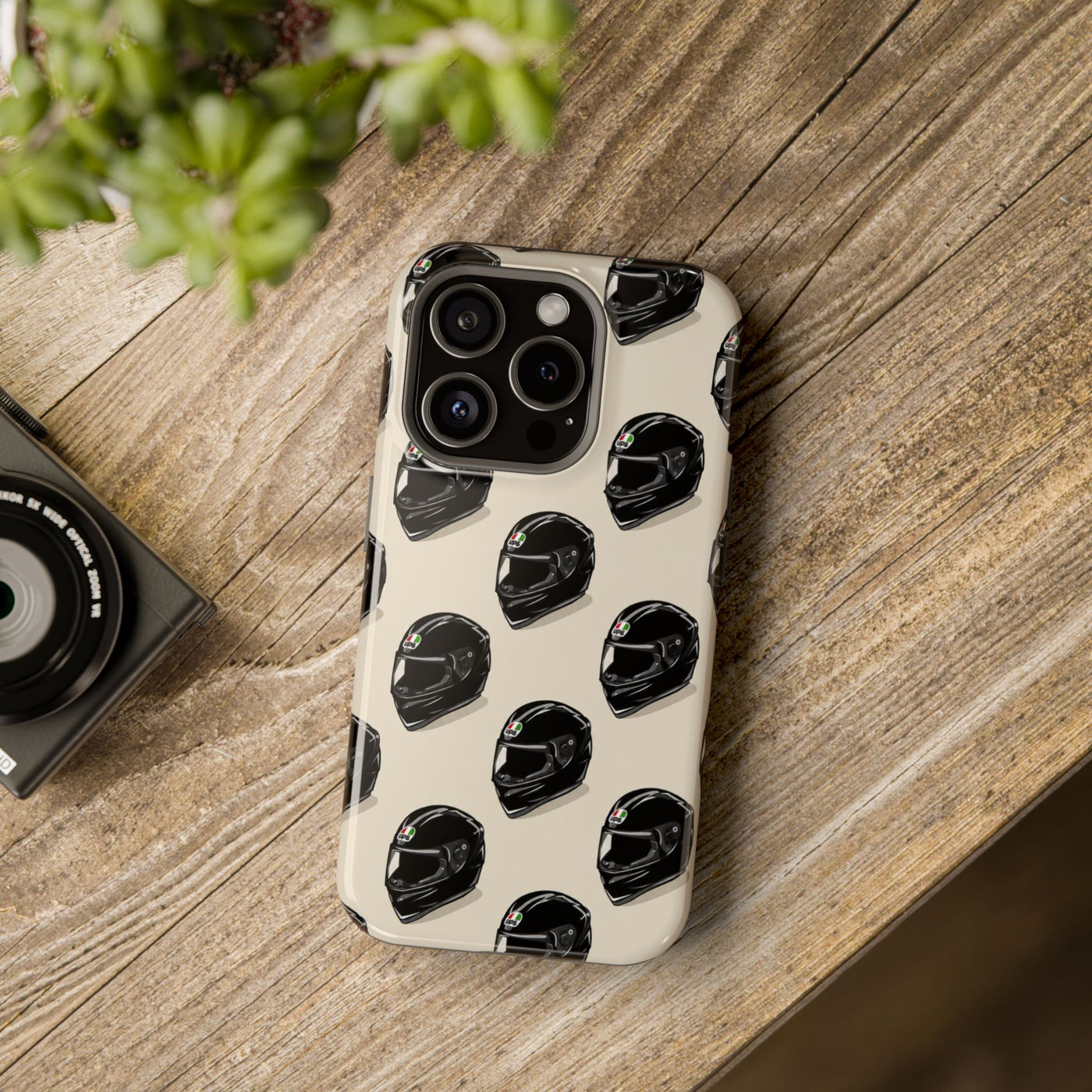 Motorcycle Helmet MagSafe® Phone Case