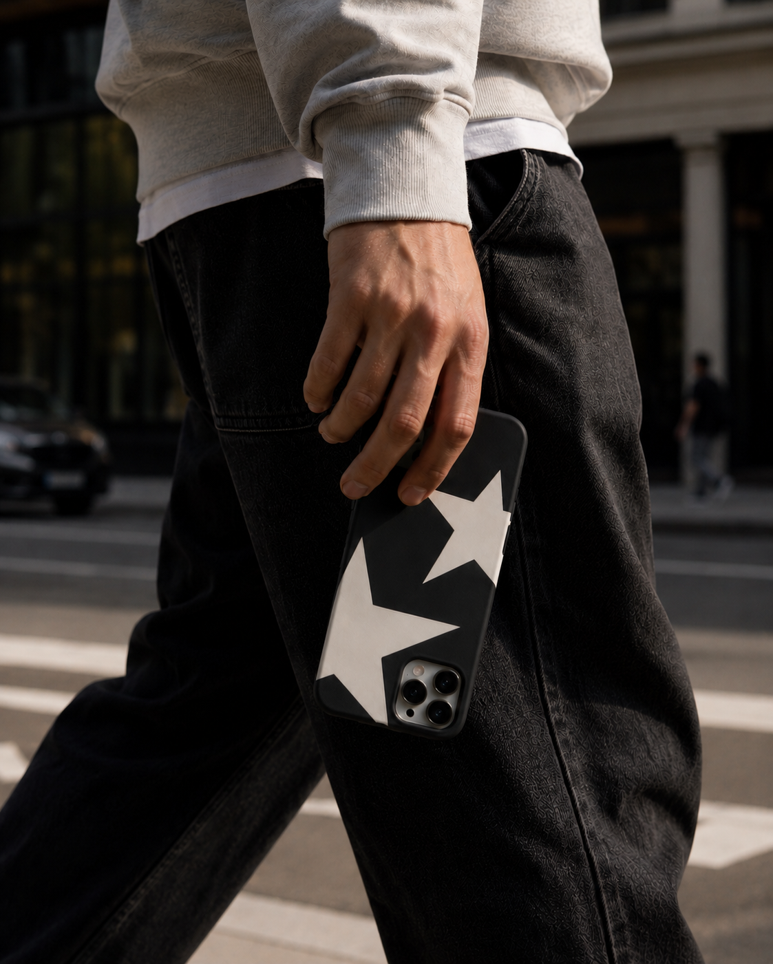 Fragola Monochrome Star iPhone Case