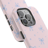 Blue Bow MagSafe® Phone Case