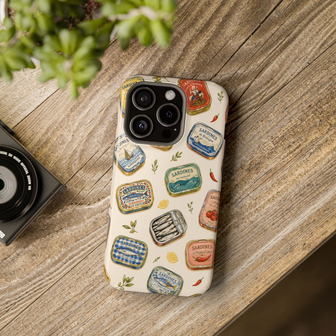 Vintage Sardine Tin MagSafe® Phone Case