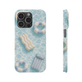 Pool Float Slim Phone Case