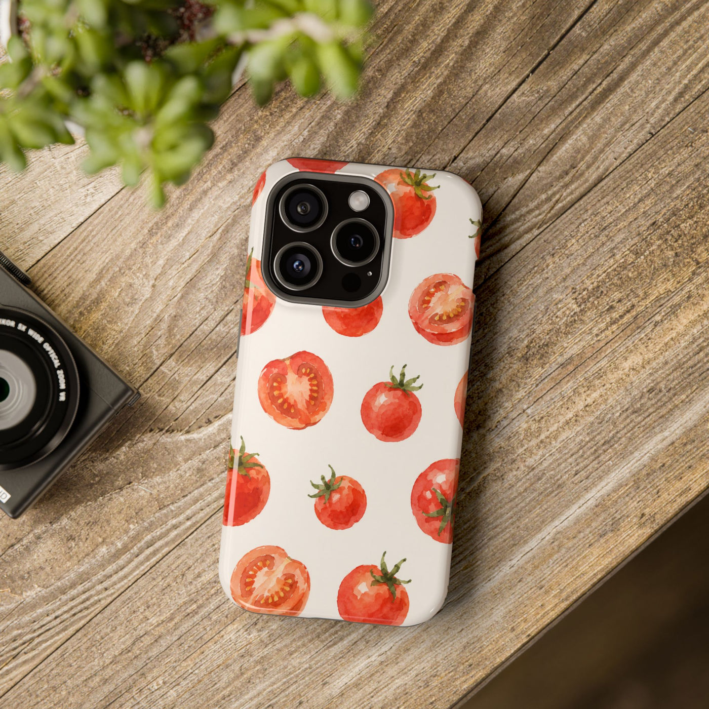 Watercolor Tomato MagSafe® Phone Case