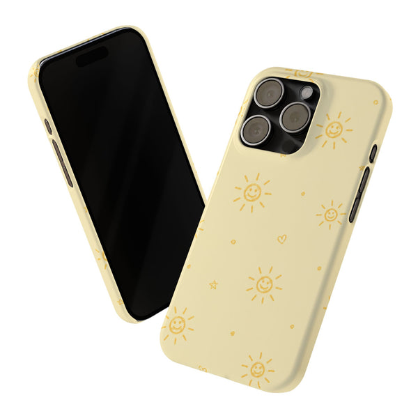Smiley Sun Slim Phone Case
